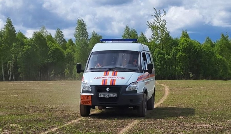 Спасатели нашли и ликвидировали боеприпас времен ВОВ в Арсеньевском районе