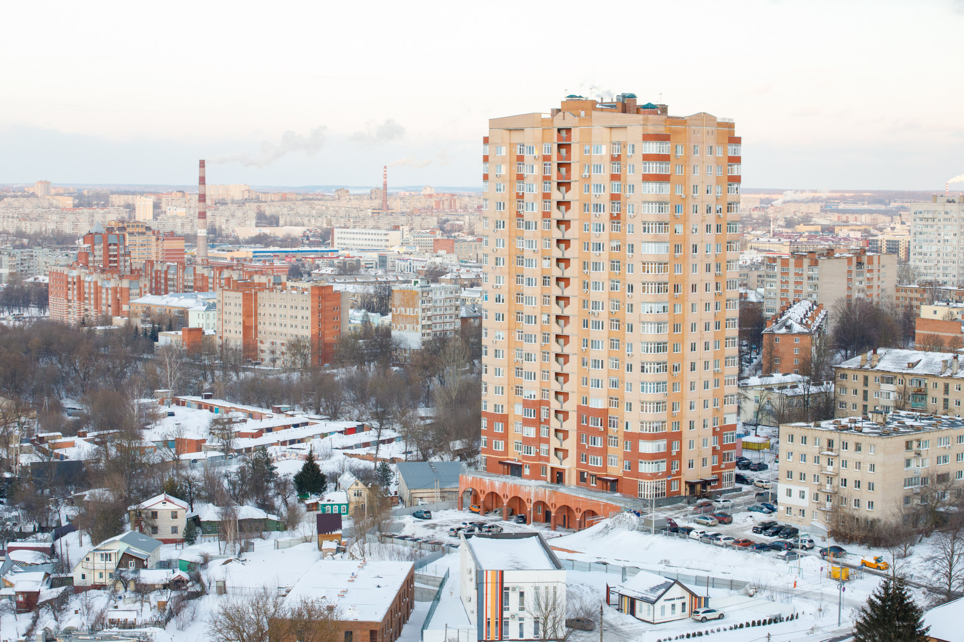 В Туле и области пройдет небольшой снег 11 декабря