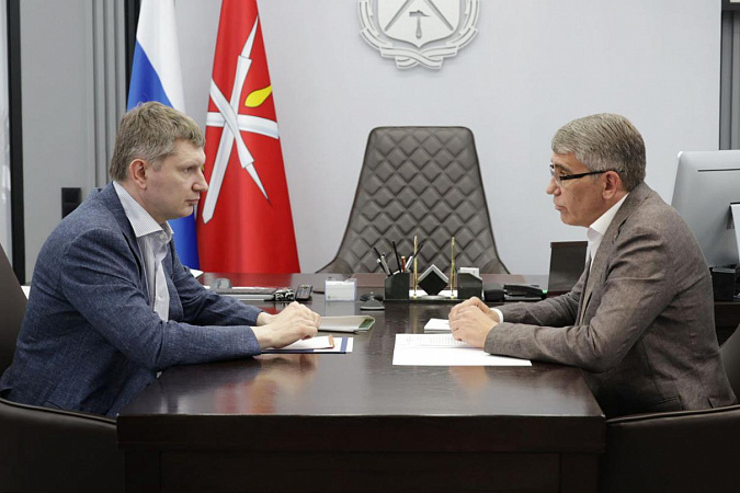 Миляев встретился с министром экономического развития РФ Максимом Решетниковым