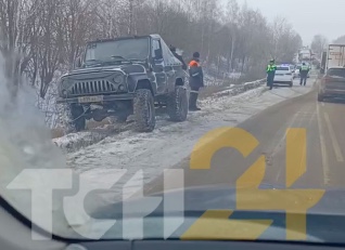 Вторая за сутки авария произошла на трассе между Болохово и Новоселебным Тульской области