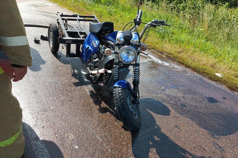В Арсеньевском районе в ДТП погиб водитель трицикла