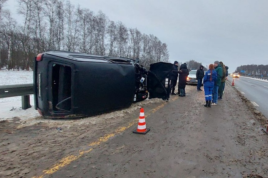 ﻿Водитель «Лады» без прав устроил ДТП в Веневском районе и попал в больницу