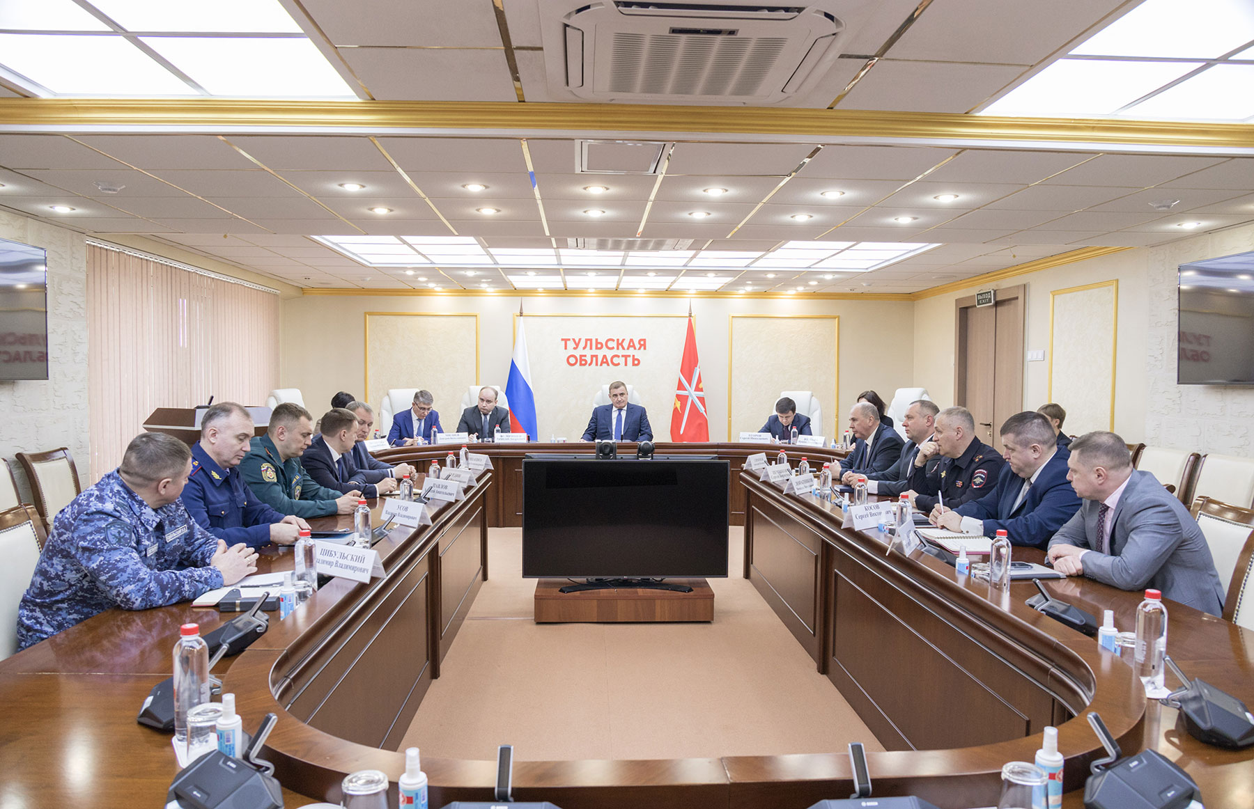 Алексей Дюмин по поручению Владимира Путин создал в Тульской области оперштаб