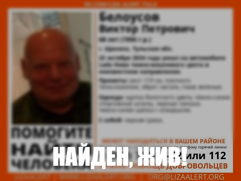 Волонтеры нашли живым 68-летнего щекинца, заблудившегося в лесу