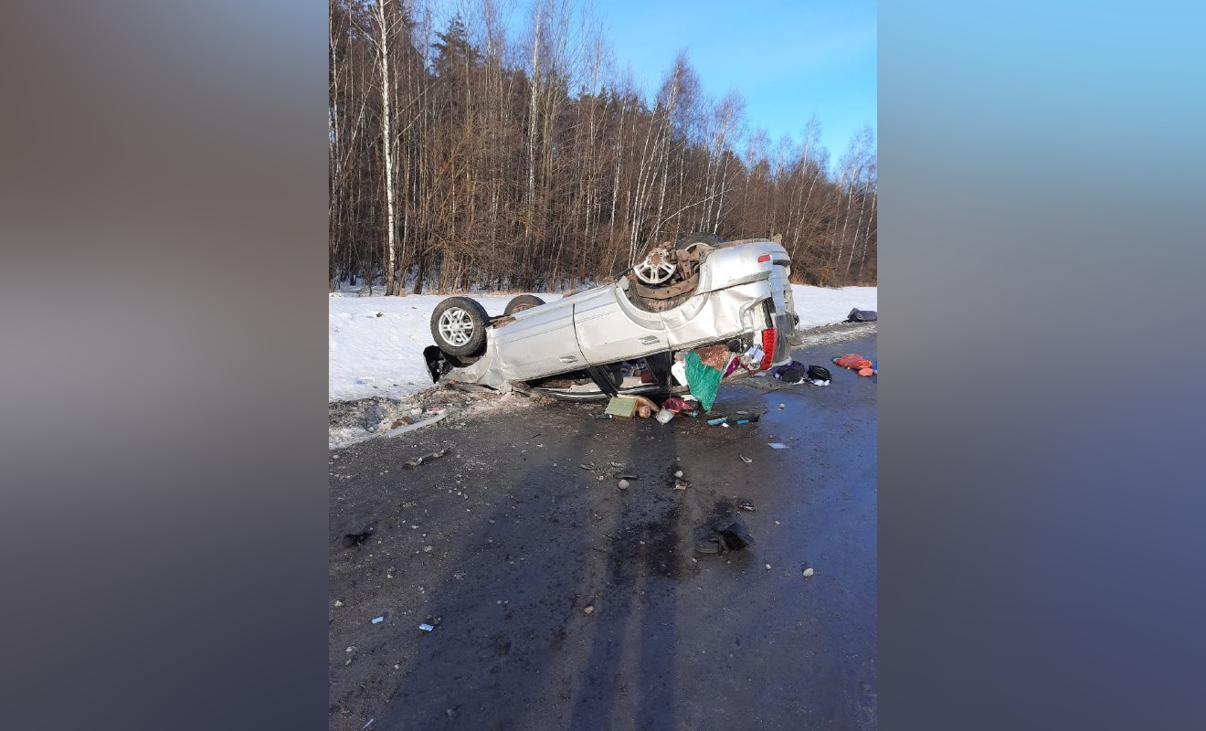 В аварии на трассе «Крым» под Тулой погибла семья из Орловской области