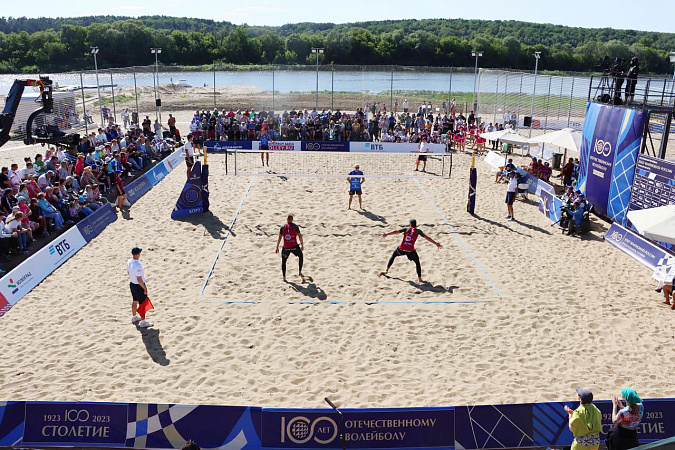 Тульская область приняла участие в чемпионате России по пляжному волейболу