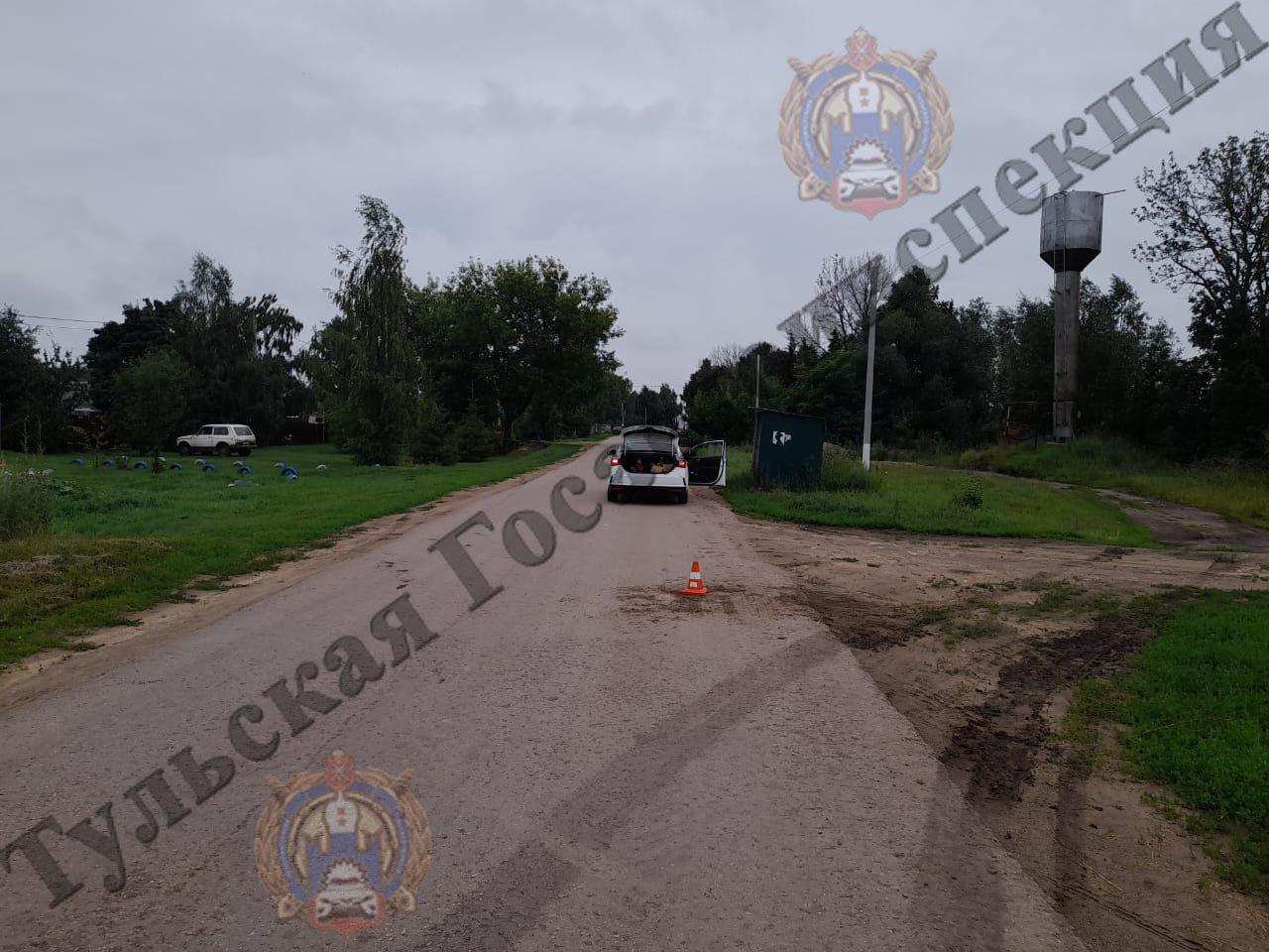 В Ефремовском районе 13-летний мальчик на мопеде сбил девушку
