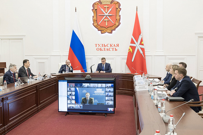 Алексей Дюмин провел заседание Комиссии Госсовета по направлению "Промышленность"