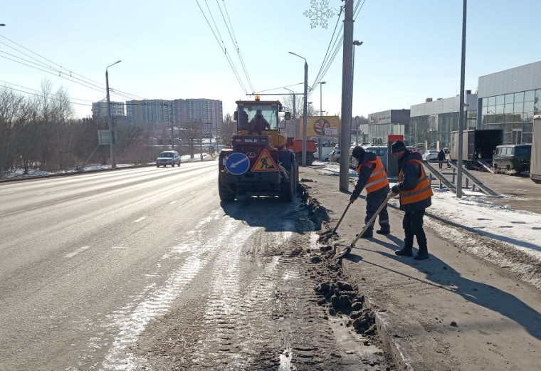 На уборку Тулы 25 февраля выйдет 150 единиц техники