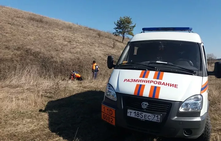 В деревне Плавского района обезвредили гранату времен ВОВ