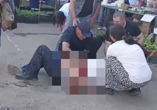 На рынке в Кимовске зарезали мужчину