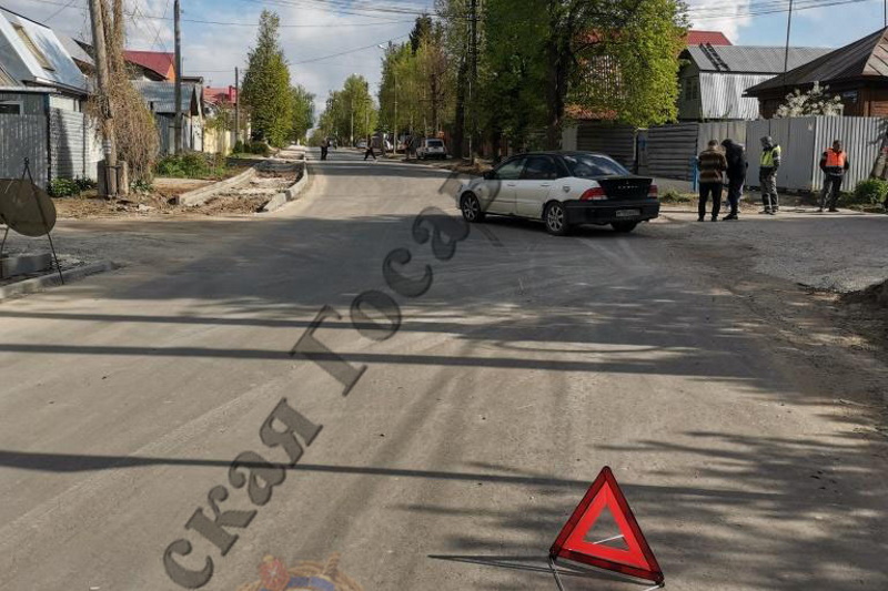 На улице Болотова в Туле водитель Mitsubishi Lancer сбил шестилетнего мальчика на велосипеде