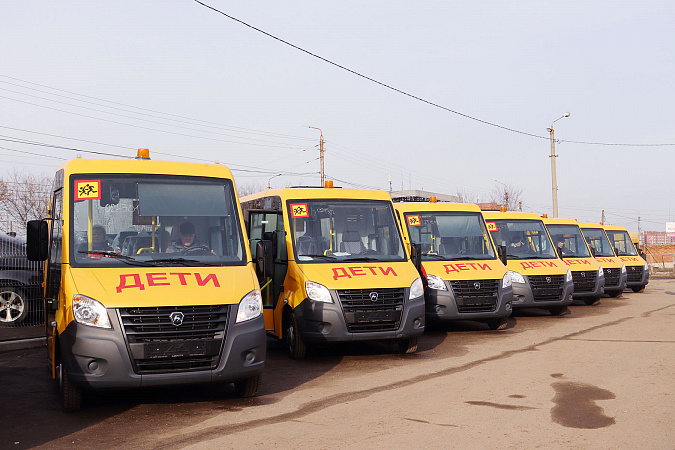 В Тульской области расширяют парк школьных автобусов