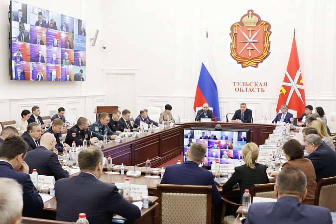 В тульском правительстве обсудили подготовку к выборам президента РФ
