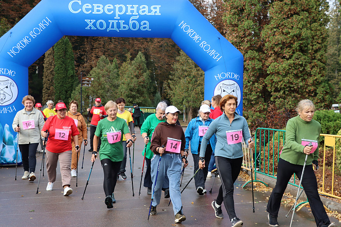 Туляки приняли участие в фестивале северной ходьбы