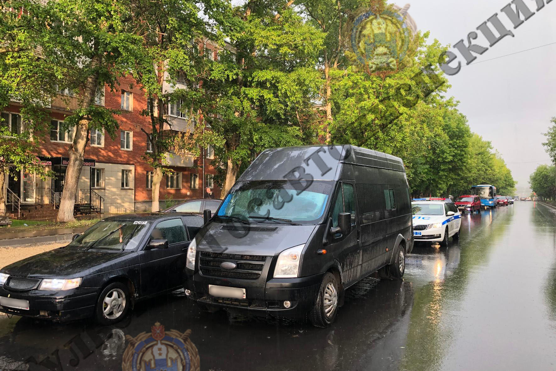В Туле водитель автомобиля «Форд Транзит» сбил десятилетнего мальчика