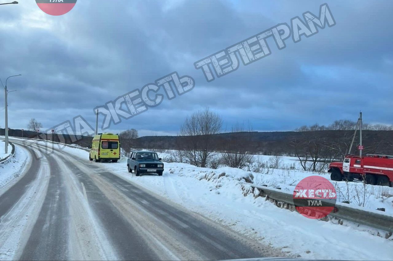 Очевидцы сообщают о рыбаке, провалившемся под лед на реке Ока в Алексинском  районе — ТСН 24