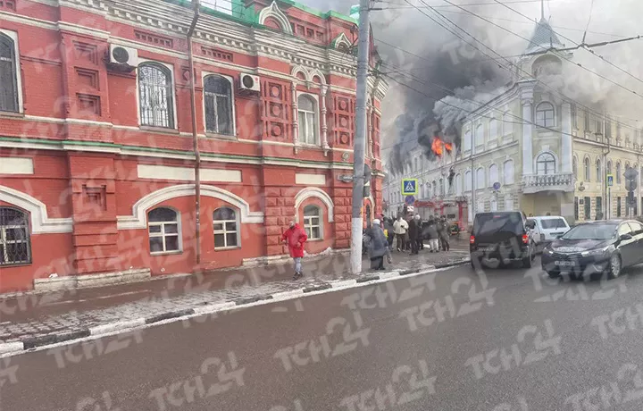 Миляев: военный госпиталь в Туле загорелся из-за неисправности электропроводки