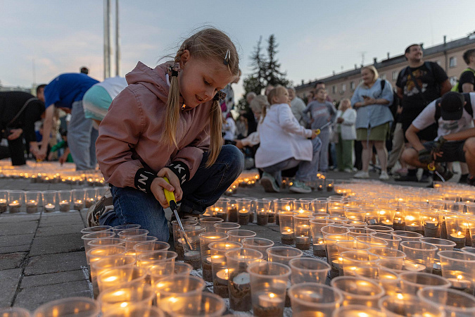 В Тульской области прошли памятные мероприятия ко Дню памяти и скорби