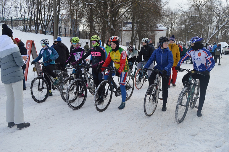 В Туле пройдет первый этап первенства области по зимнему велокроссу