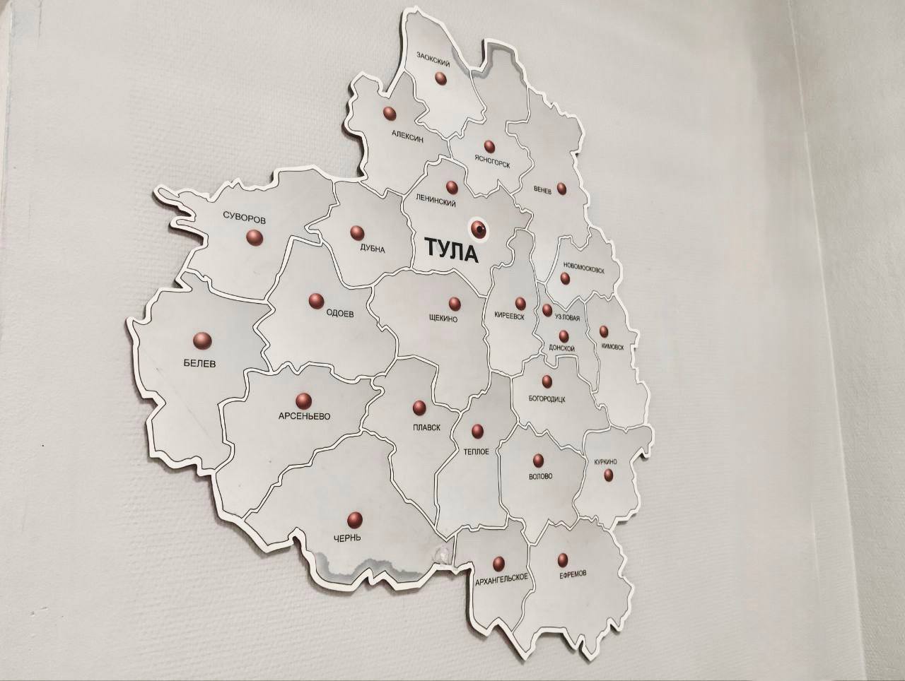 Как на протяжении столетий менялась территория Тульской области
