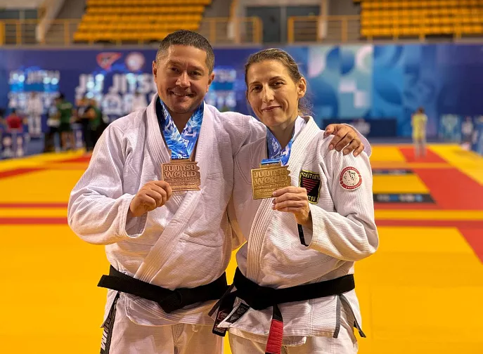 Тульские спортсмены завоевали медали в стартовый день чемпионата мира по джиу-джитсу