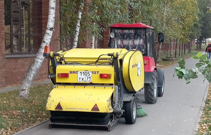 За сутки с улиц Тулы вывезли 46 кубометров смета