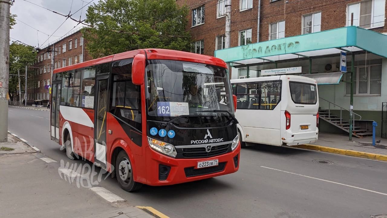 Первые частные автобусы в «львином» дизайне заметили в Туле — ТСН 24