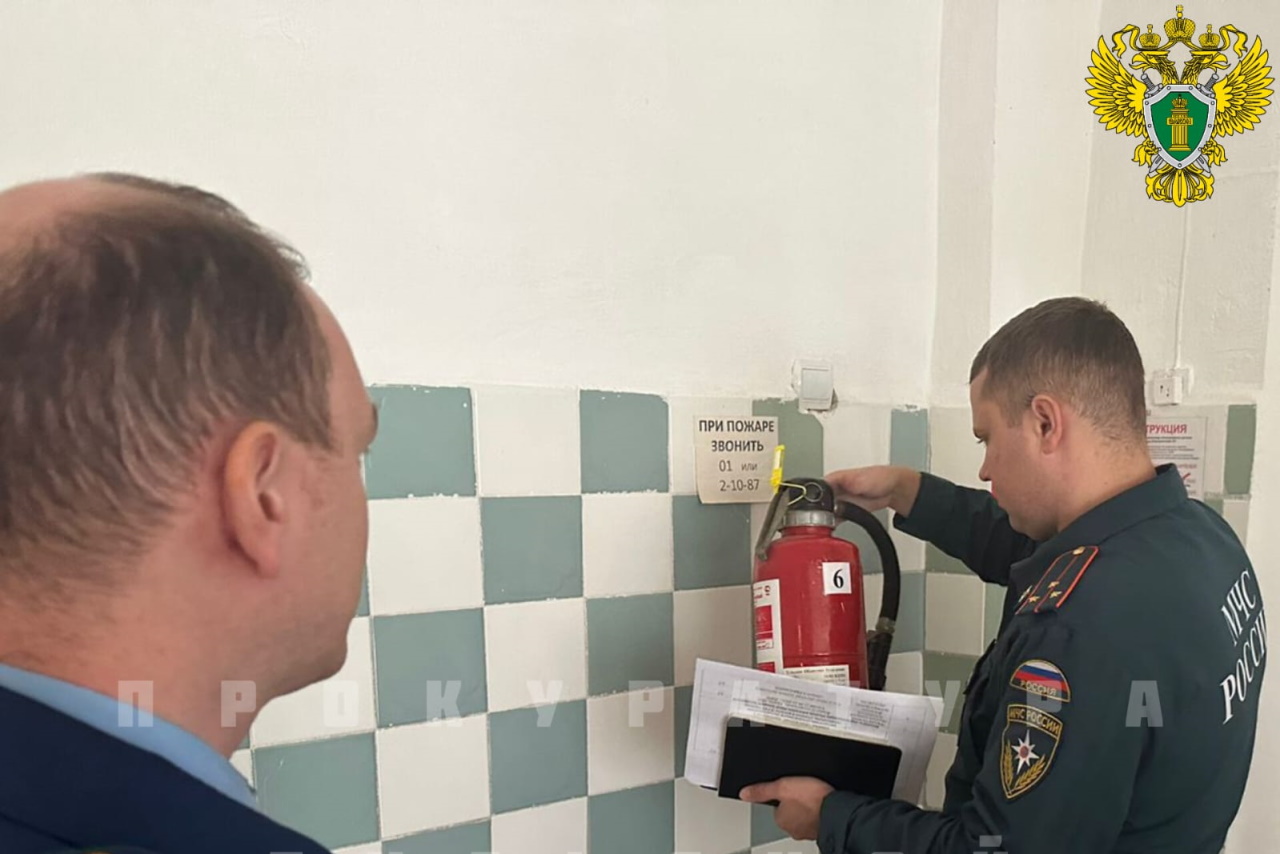 В одной из школ Дубенского района нашли нарушения закона о пожарной безопасности