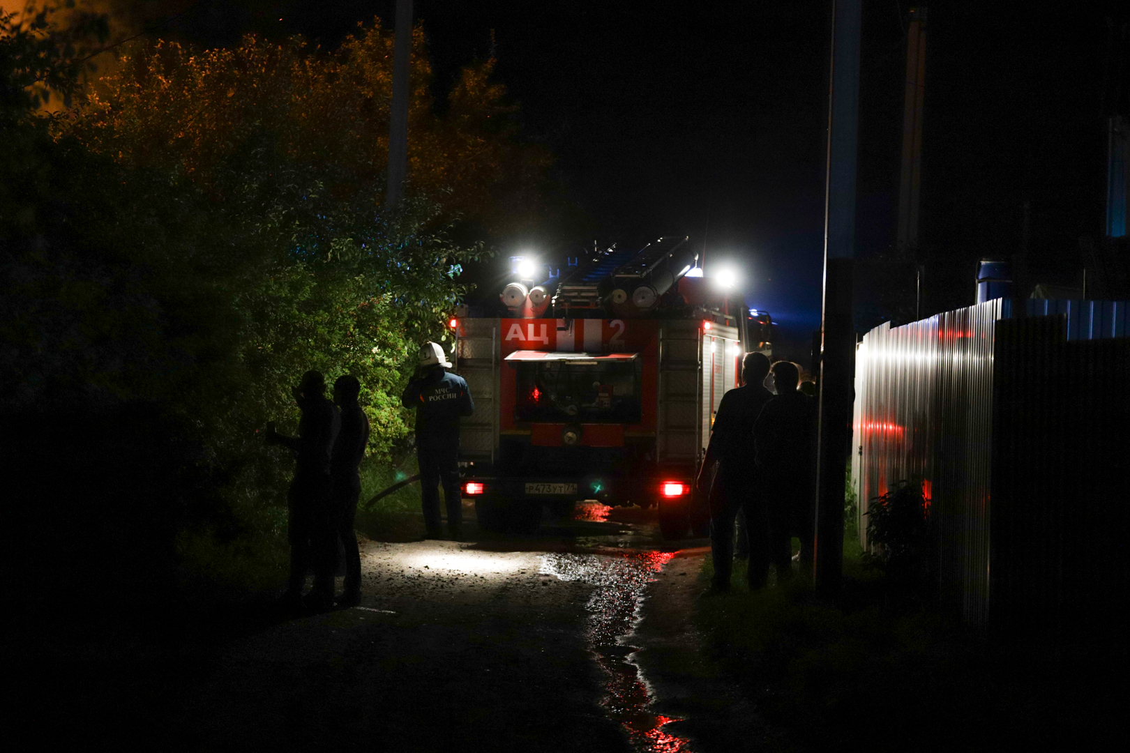 Пять пожаров и пять ДТП произошли в Тульской области за сутки