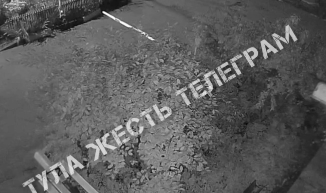 Опубликовано видео с хлопком в Тульской области