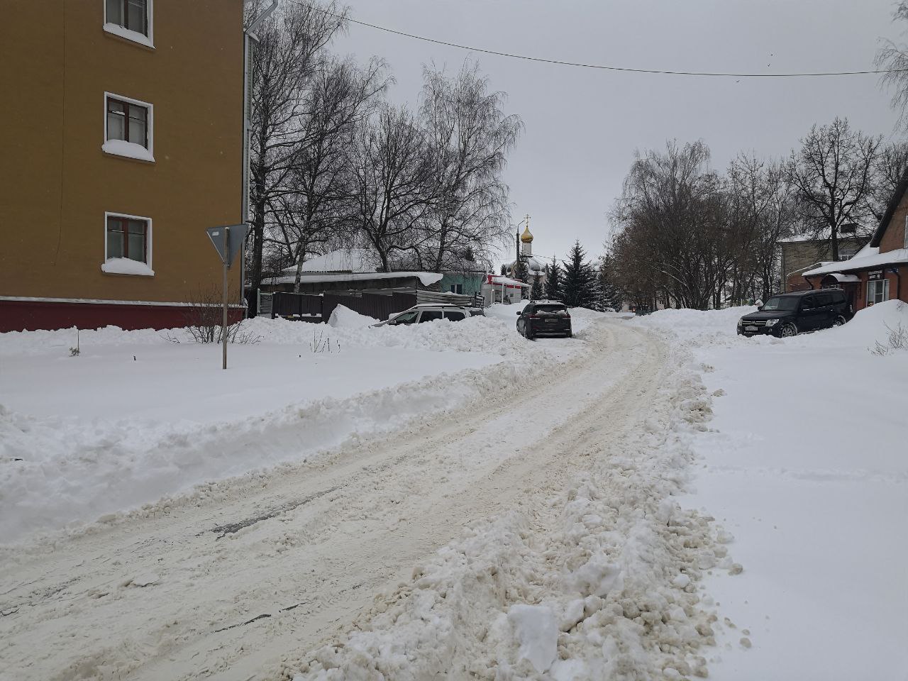 Жители Богородицка возмущены качеством уборки города после снегопада — ТСН  24