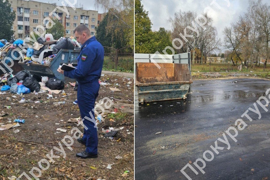 В Донском убрали две свалки после вмешательства прокуратуры