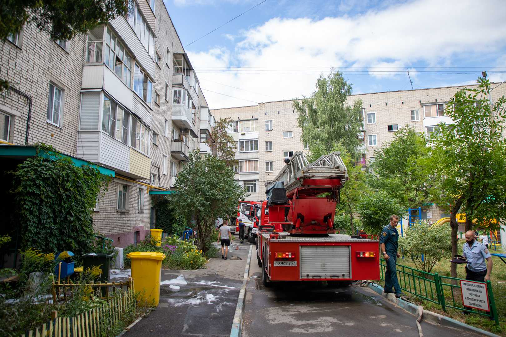 Два пожара и одно ДТП случились в Тульской области за минувшие сутки — ТСН  24