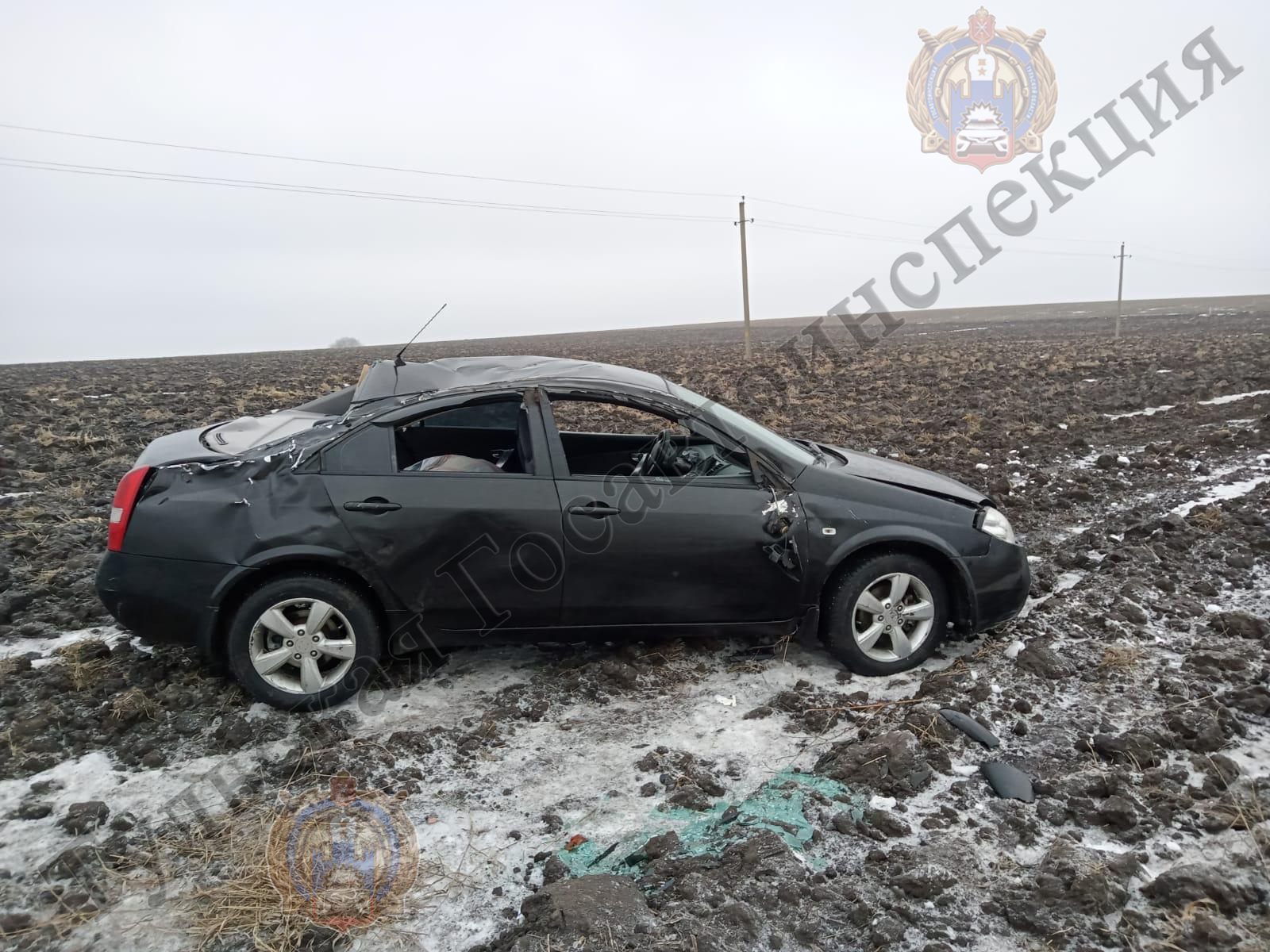 После ДТП с Nissan Primera в Чернском районе три человека попали в больницу