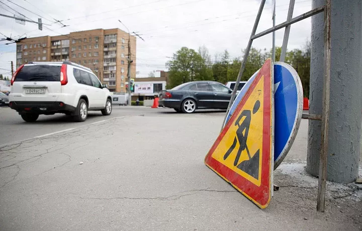 На проспекте Ленина в Туле 17 октября возобновят укладку асфальта