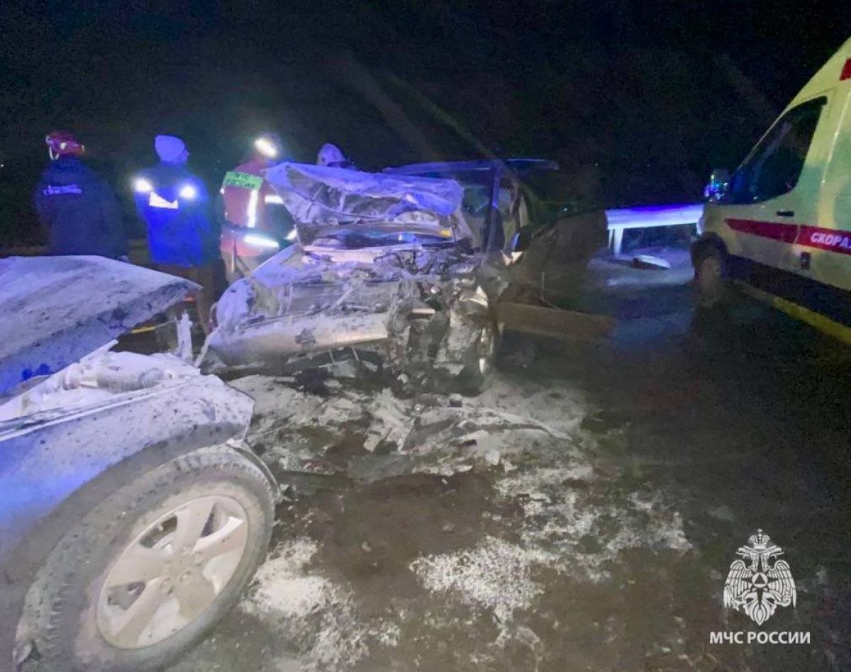 В ДТП на Калужском шоссе в Туле пострадали пять человек, в том числе ребёнок