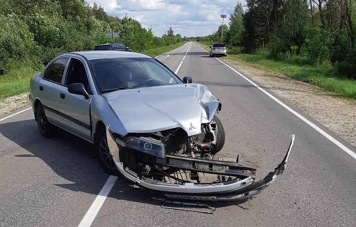 В автомобильной аварии в Кимовском районе пострадали пассажиры автомобилей Mitsubishi и Hyundai