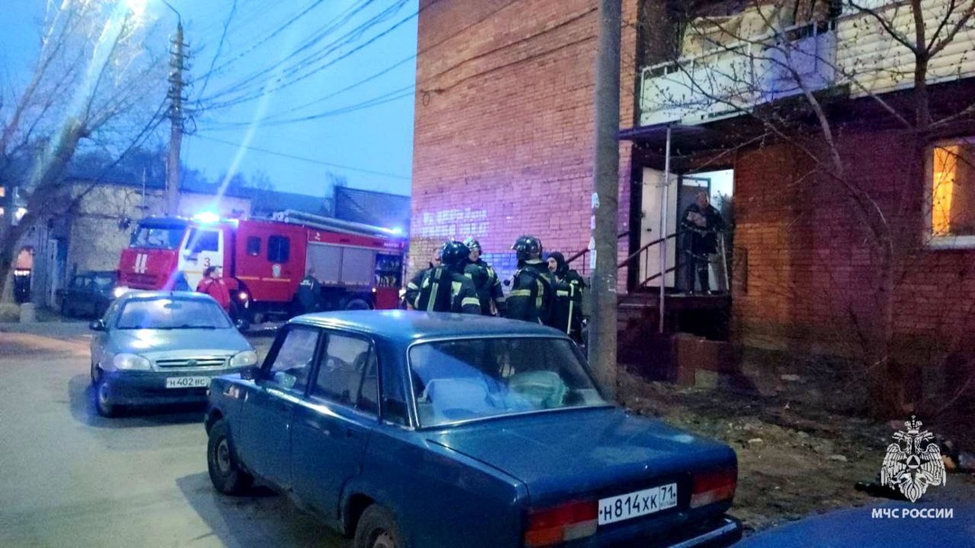 Из жилого дома эвакуировали 21 человека: в Тульской области 11 апреля произошло три пожара