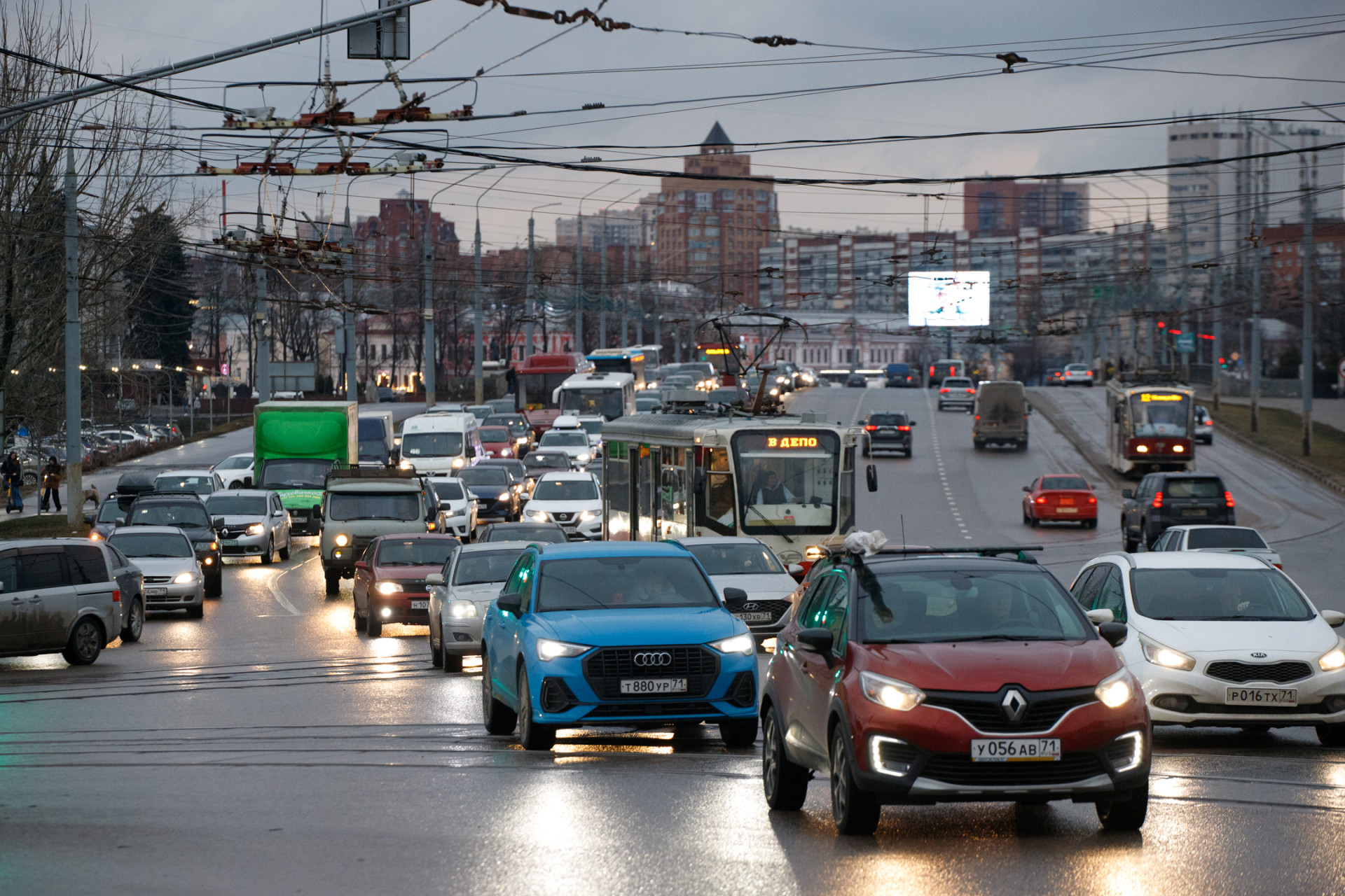 За сутки в Туле произошло 31 дорожно-транспортное происшествие