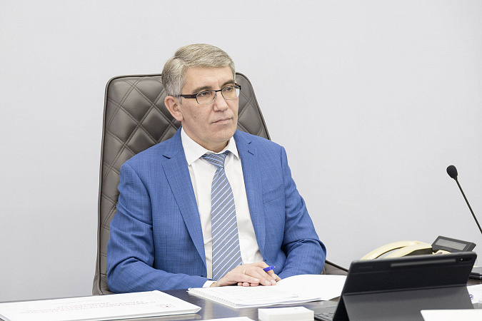 Врио губернатора Миляев встретился с ректором ТулГУ Кравченко