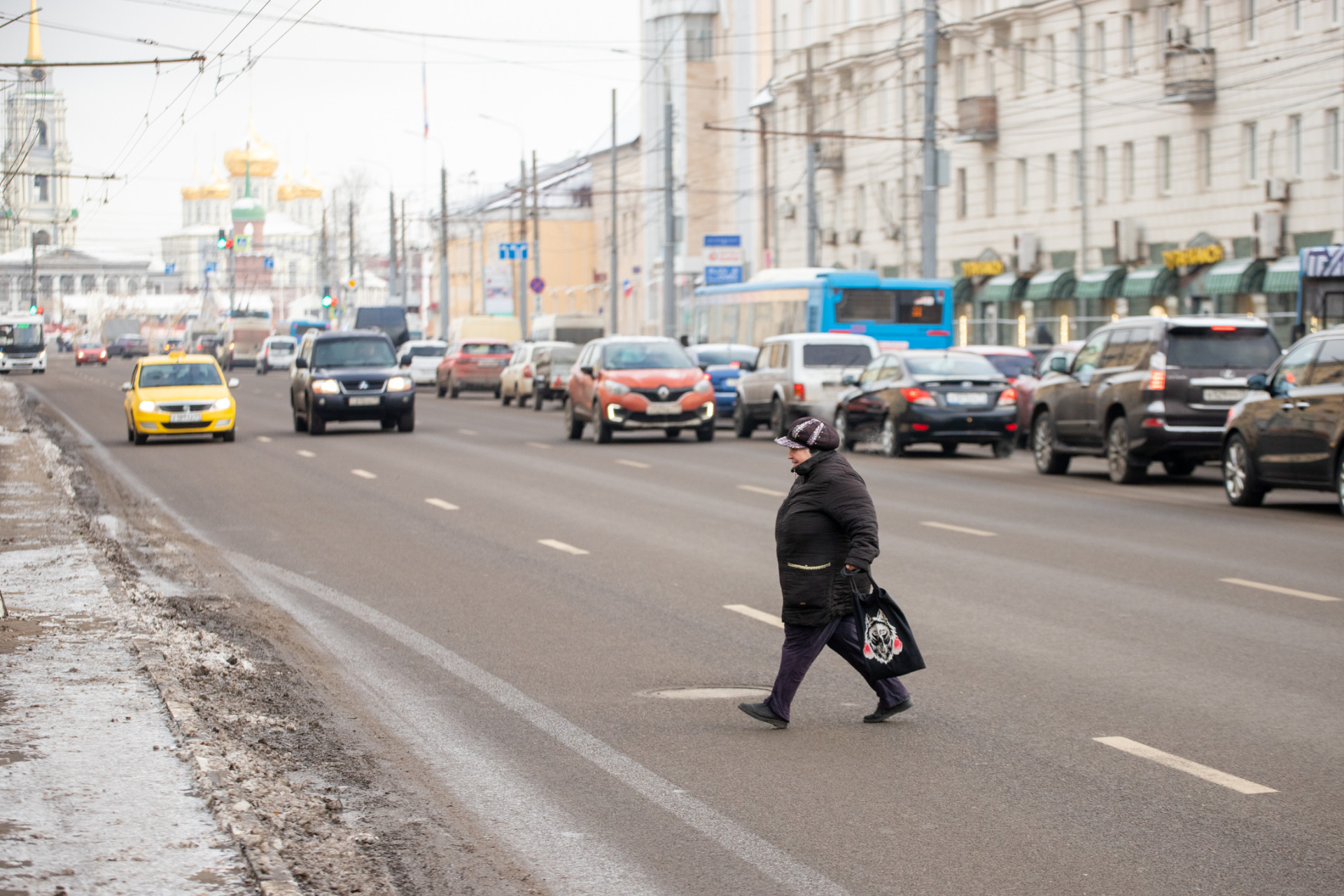 В Тульской области пройдет небольшой снег, и похолодает до -6 градусов 22 января