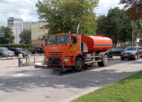 В Туле 16 августа продолжится уборка дорог и тротуаров