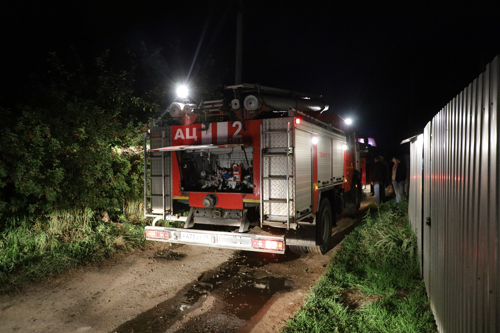 ﻿Тульские спасатели потушили три пожара за прошедшие сутки