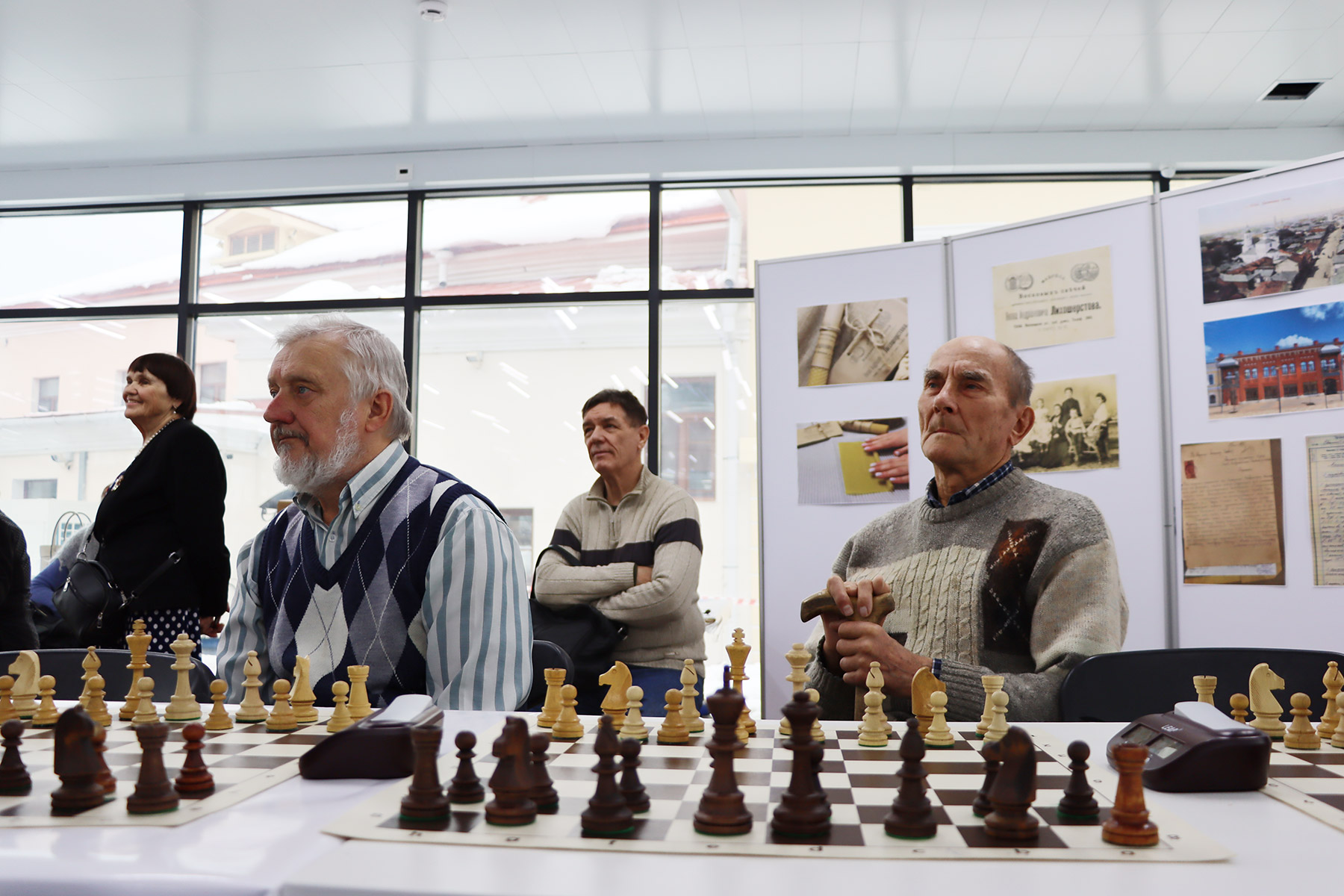 В Туле стартовал праздничный новогодний турнир "Шахматный пенсионер"