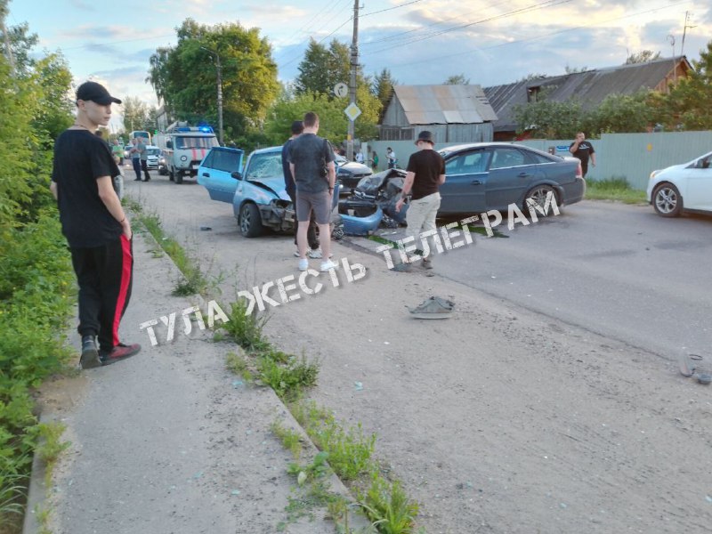 В ДТП в Щекине пострадали два человека