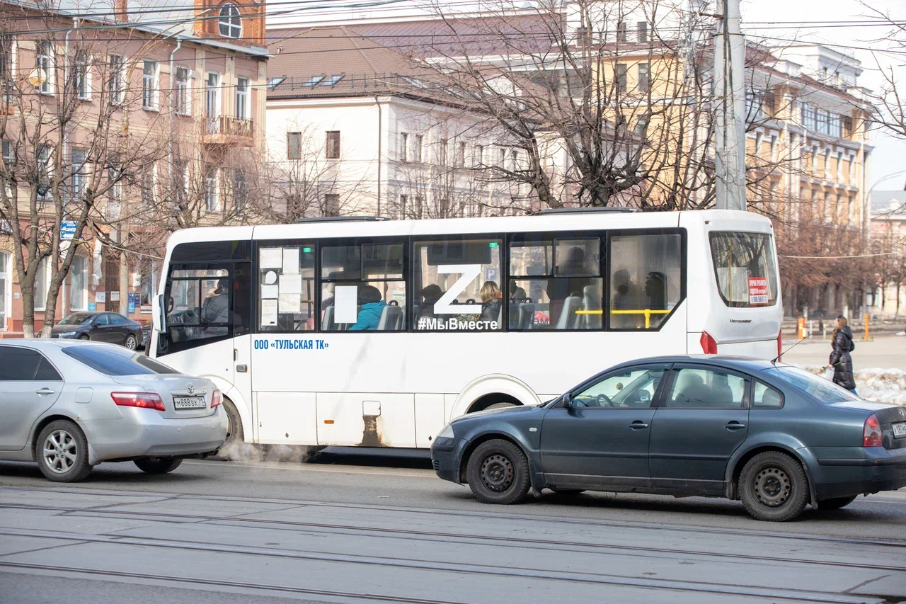 Утром 22 марта Тула встала в одиннадцатикилометровых пробках — ТСН 24