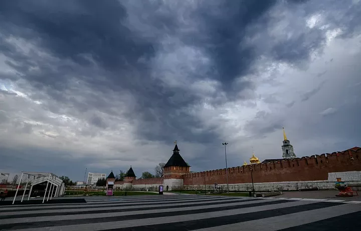 Гроза придет в Тульскую область в ближайшие часы