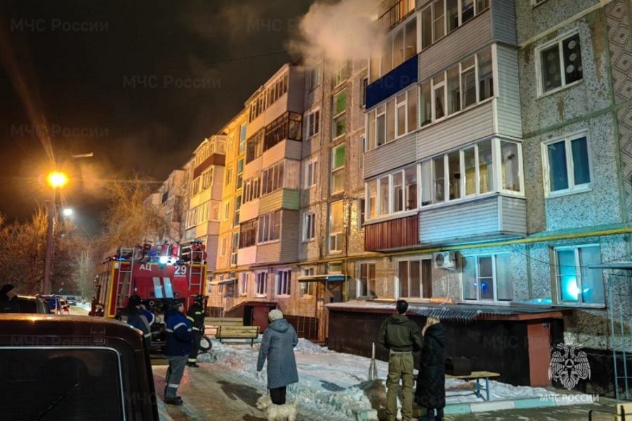 При пожаре в жилом доме в Ефремове погиб 63-летний мужчина