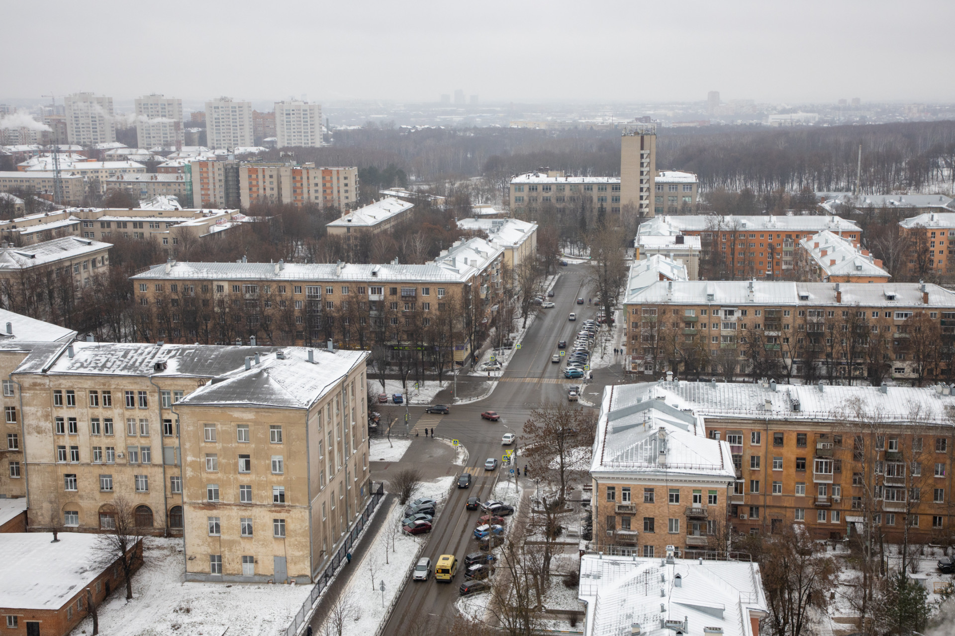 Пасмурно и снег с дождем: какой будет погода в Туле 10 января